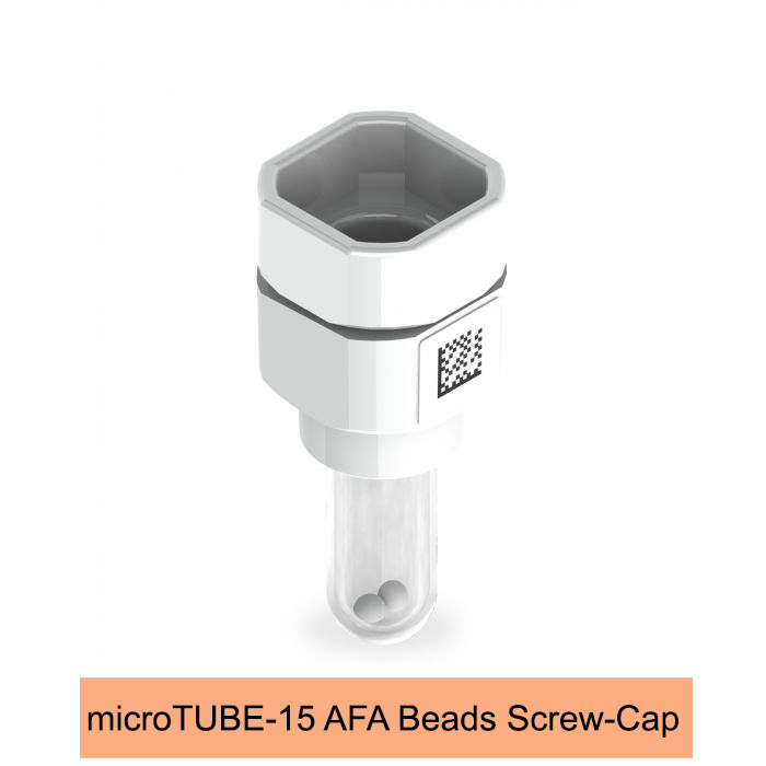 microTUBE-15 AFA Beads Screw-Cap